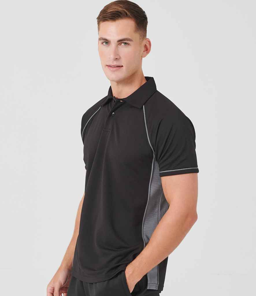 Finden + Hales Performance Piped Polo Shirt - EMBROIDEA